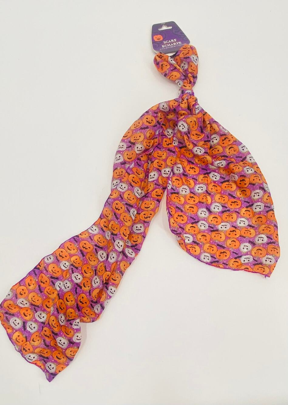 Halloween Pumpkin Scarf